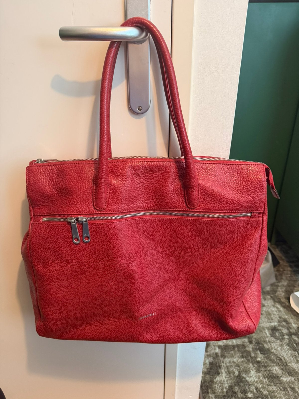 Gigi Fratelli werktas rood, Sieraden, Tassen en Uiterlijk, Ophalen of Verzenden, Zo goed als nieuw, Rood, Overige typen