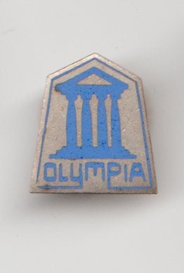 Olympia knoopspeld emaille, Verzenden, Zo goed als nieuw, Transport
