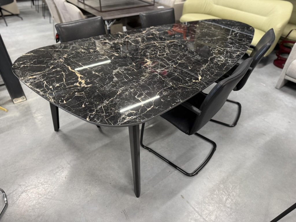 Nieuw Leolux Bondi Eettafel keramiek Saint laurent tafel 230, Huis en Inrichting, Overige materialen, Leolux, 100 tot 150 cm, Info@leolux.nl