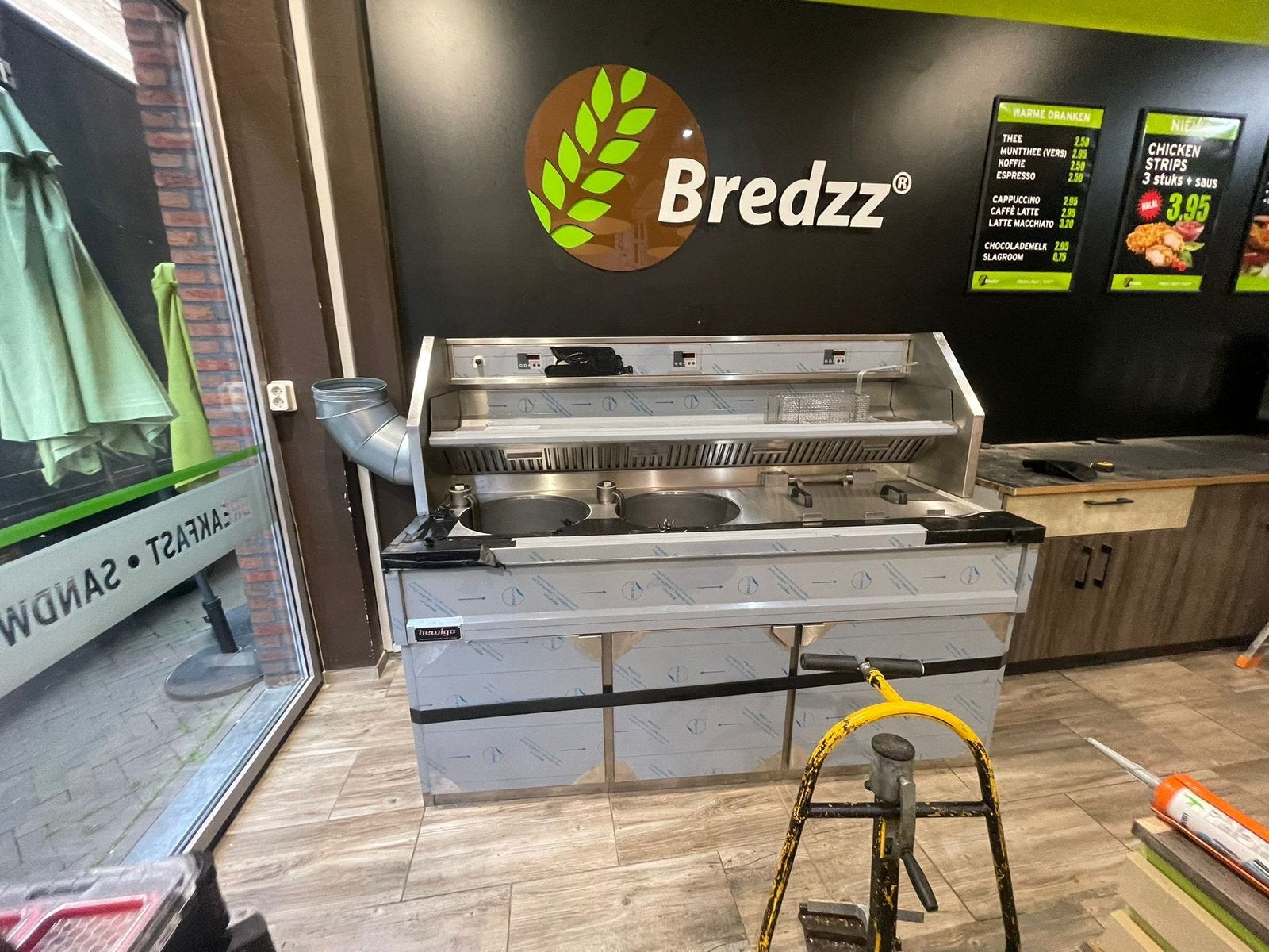 Elektrische bakwand ( nieuw ), Ophalen, Fornuis, Frituur en Grillen