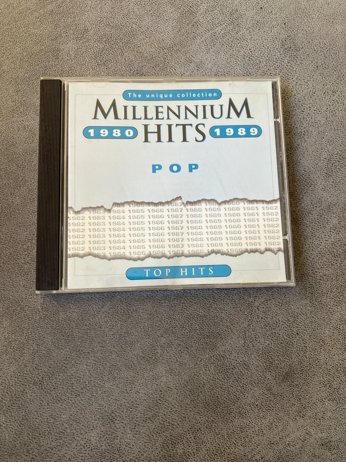 Millennium Hits 1980-1989 Pop CD - The Unique Collection, Gebruikt, Pop, Ophalen of Verzenden, Verzamelalbum