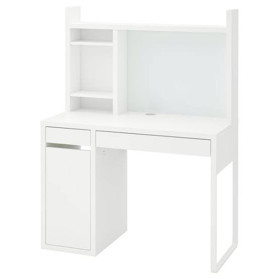 Ikea bureau micke met opzet, Ophalen, Zo goed als nieuw