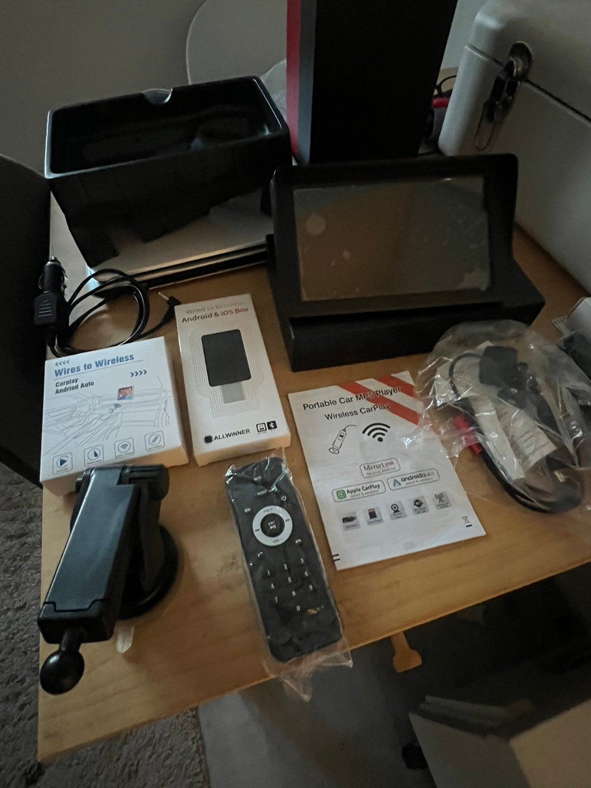 Car play  conpleet met achter uitrij kamera, Auto diversen, Ophalen of Verzenden, Nieuw