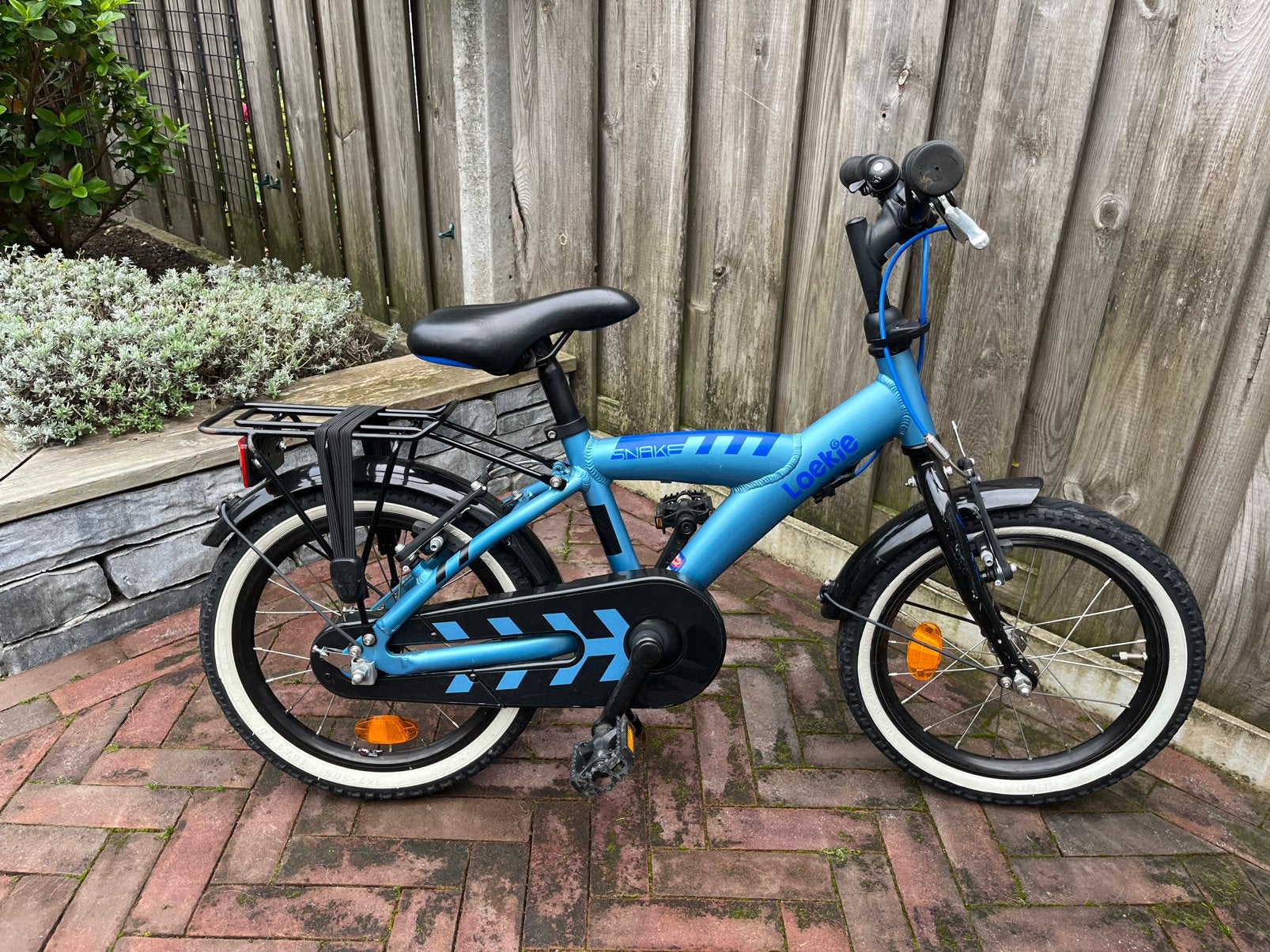 Kinderfiets Loekie Snake – 16 inch, Ophalen, Gebruikt, 16 tot 20 inch
