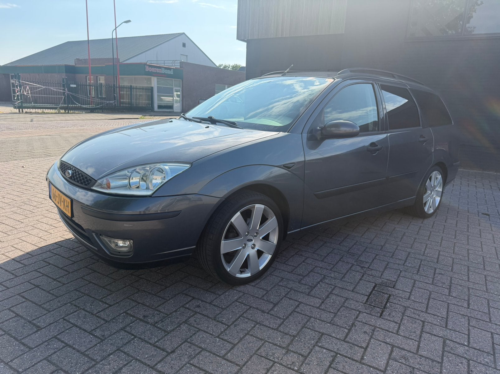 Ford Focus 1.6I 74KW 2002 Grijs, Auto's, Ford, Bedrijf, Focus, ABS, Airbags, Airconditioning, Digitale radio-ontvangst, Elektrische buitenspiegels