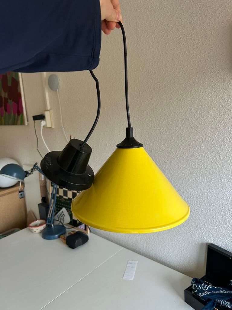 Vintage lamp, Ophalen, Zo goed als nieuw, Minder dan 50 cm