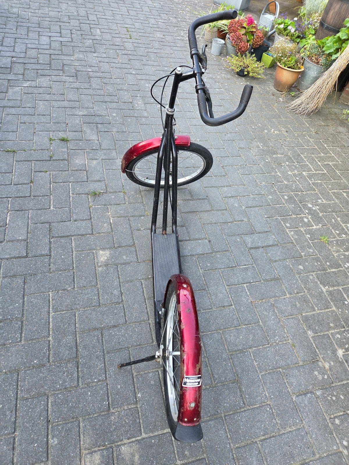 Stevige step met spatborden - Ideaal voor dagelijks gebruik, Fietsen en Brommers, Ophalen of Verzenden, Gebruikt, Gewone step