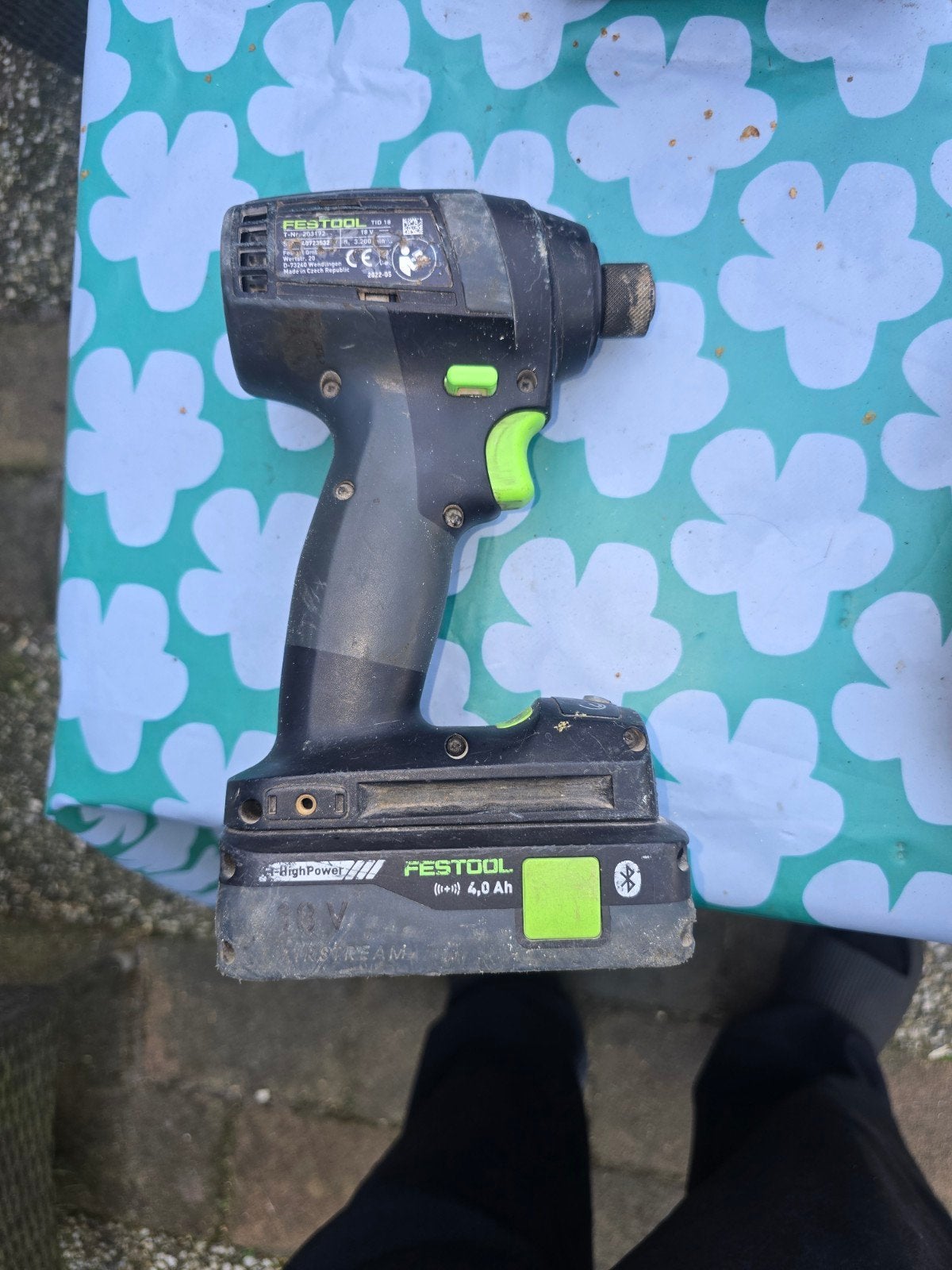 Festool TID 18 accu slagschroevendraaier, Ophalen of Verzenden, Boor- en Schroefmachine