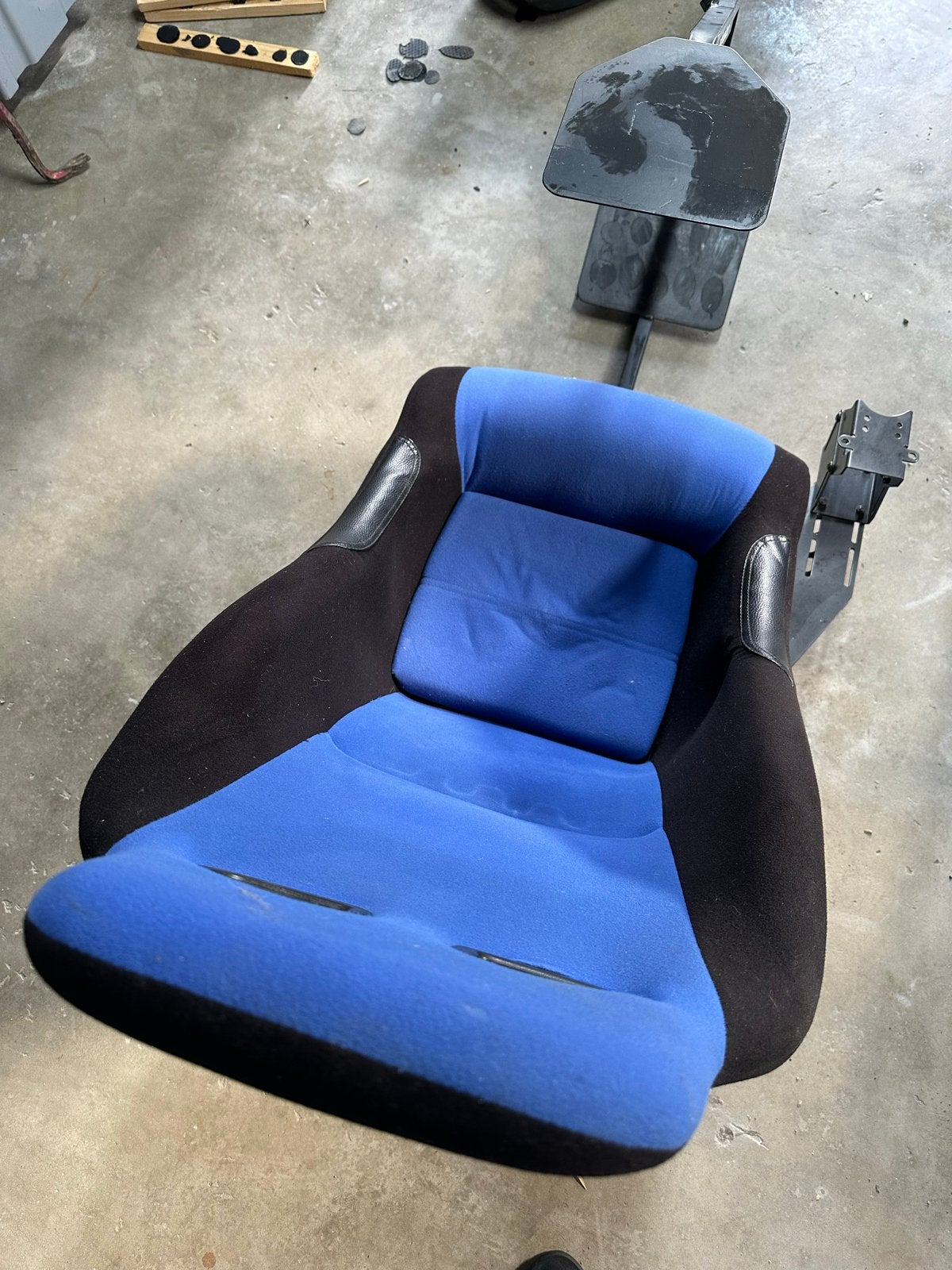 Playseat Evolution Gaming Stoel - Blauw/Zwart, Ophalen, Overige merken, Gebruikt