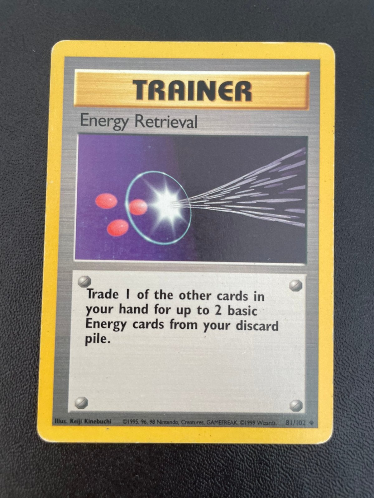 Energy Retrieval 81/102 Base Set, Verzenden, Zo goed als nieuw