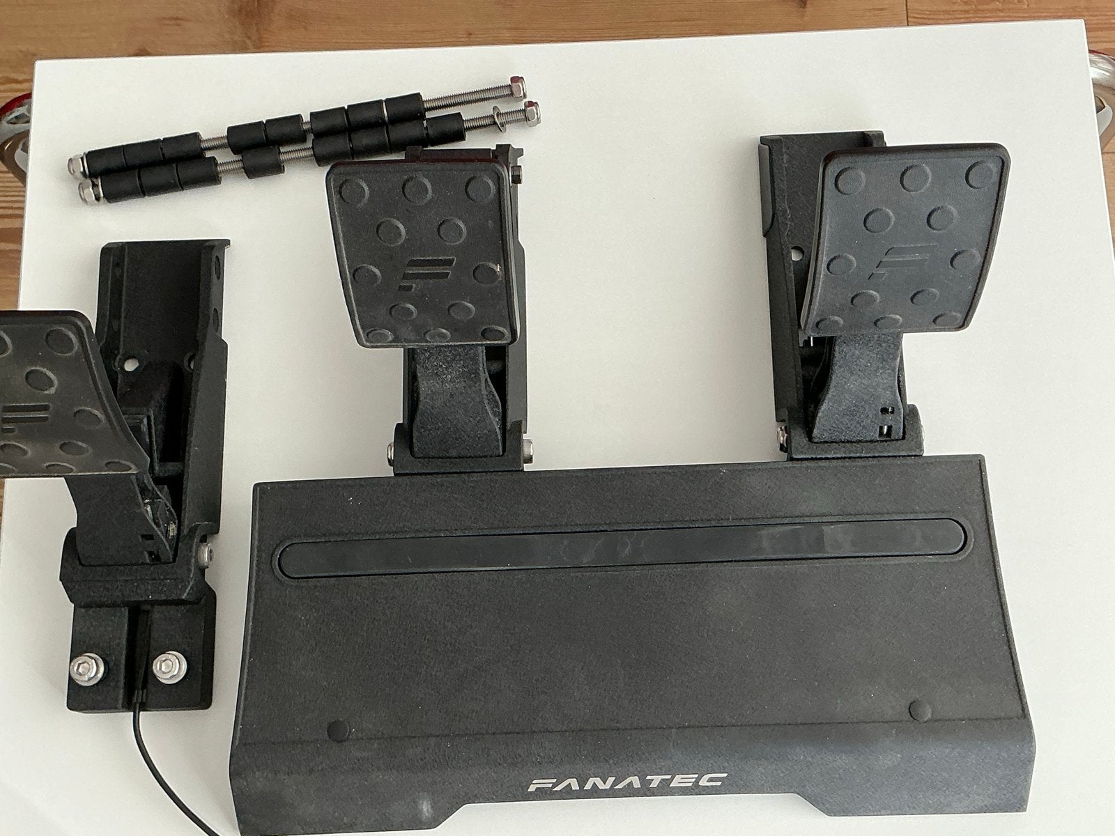Fanatec CSL Elite Racing Wheel + Pedalen + McLaren GT3, Ophalen, Overige merken, Gebruikt