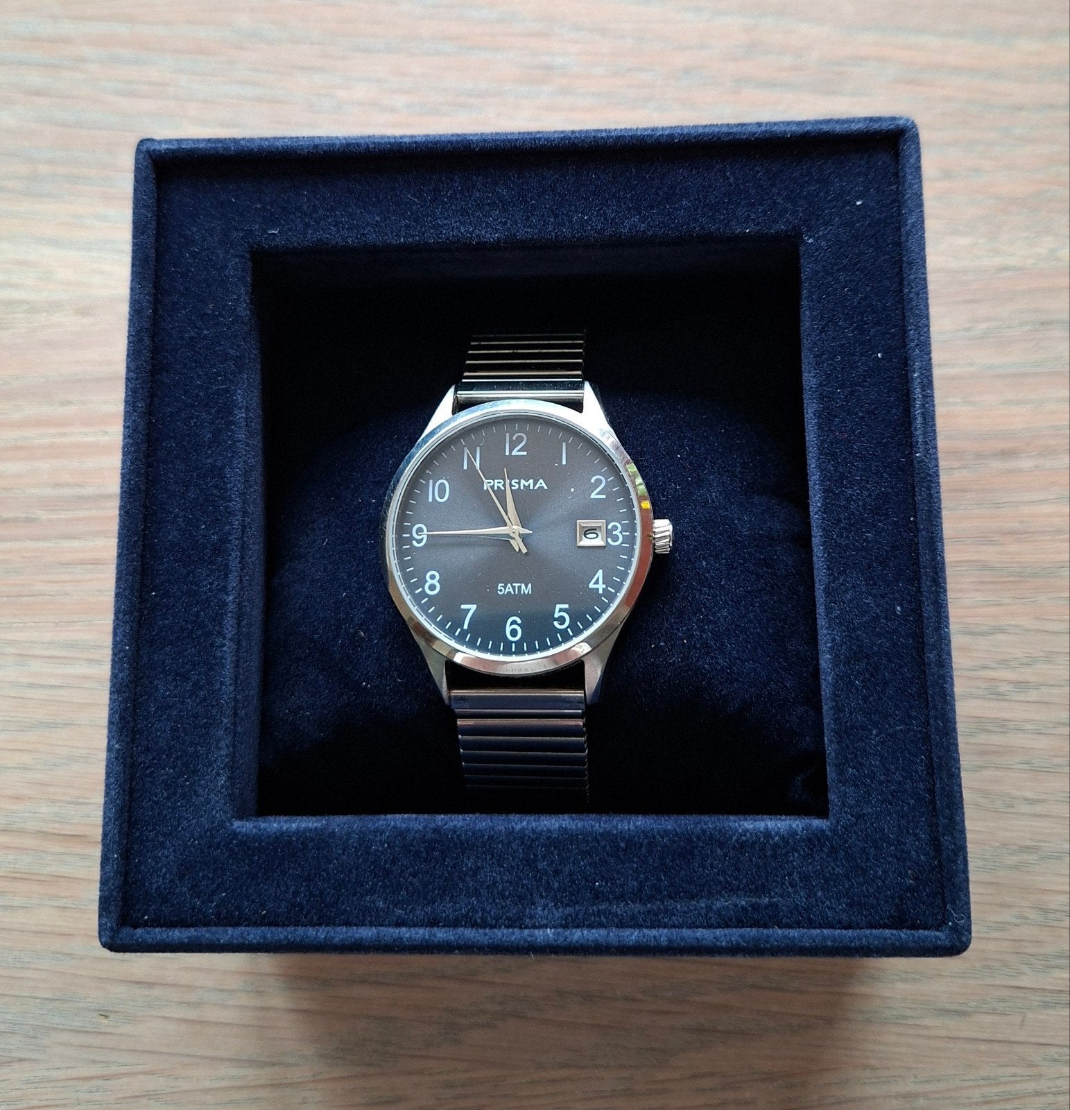 Heren Horloge PRISMA P.1177 Rekbare Band, Overige merken, Staal, Staal, Polshorloge