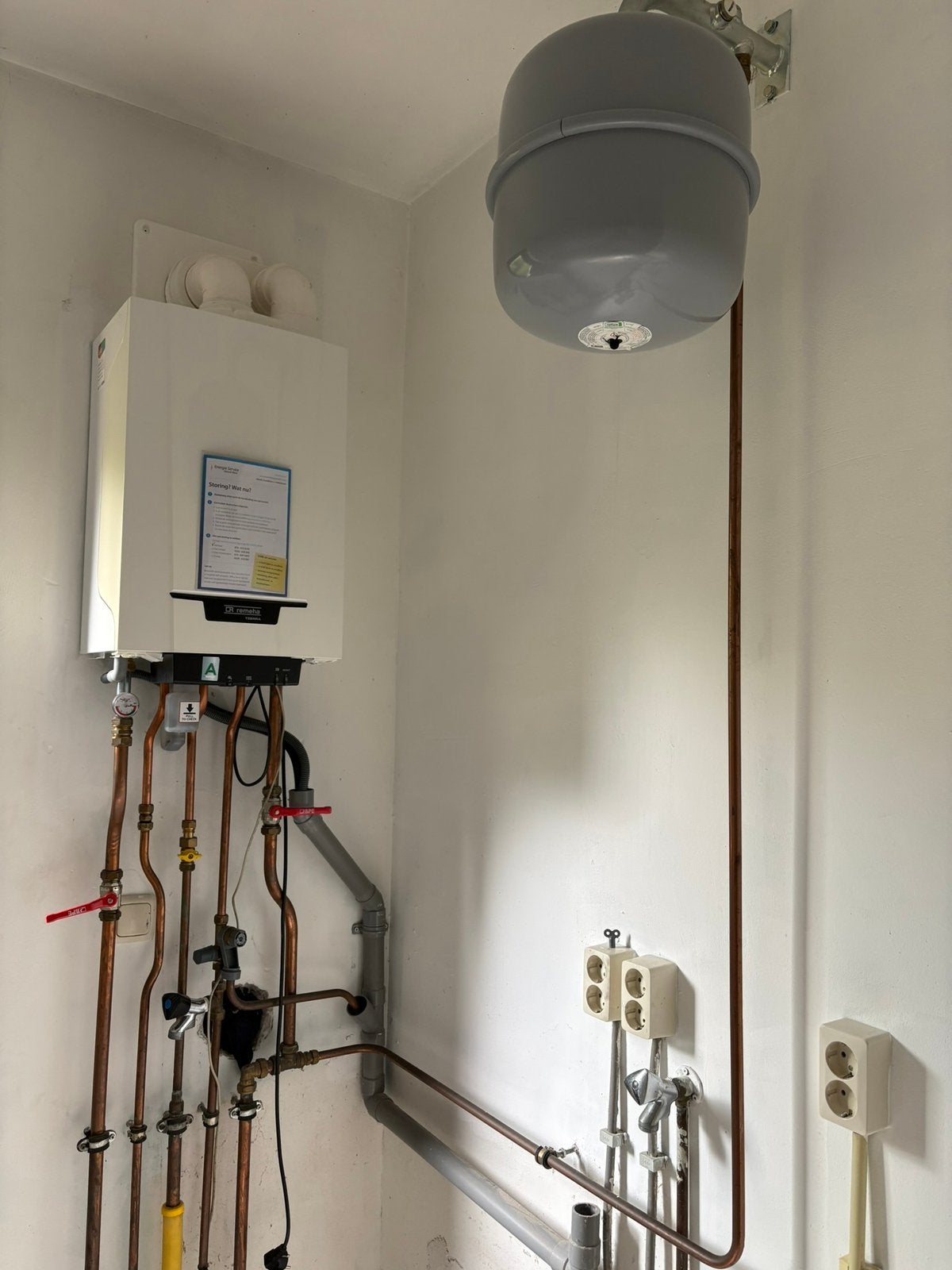 CV ketel Combiketel Remeha Tzerra Ace 28C/CW4 uit 2023, Minder dan 20 liter, Ophalen, Geiser, Minder dan 3 jaar oud