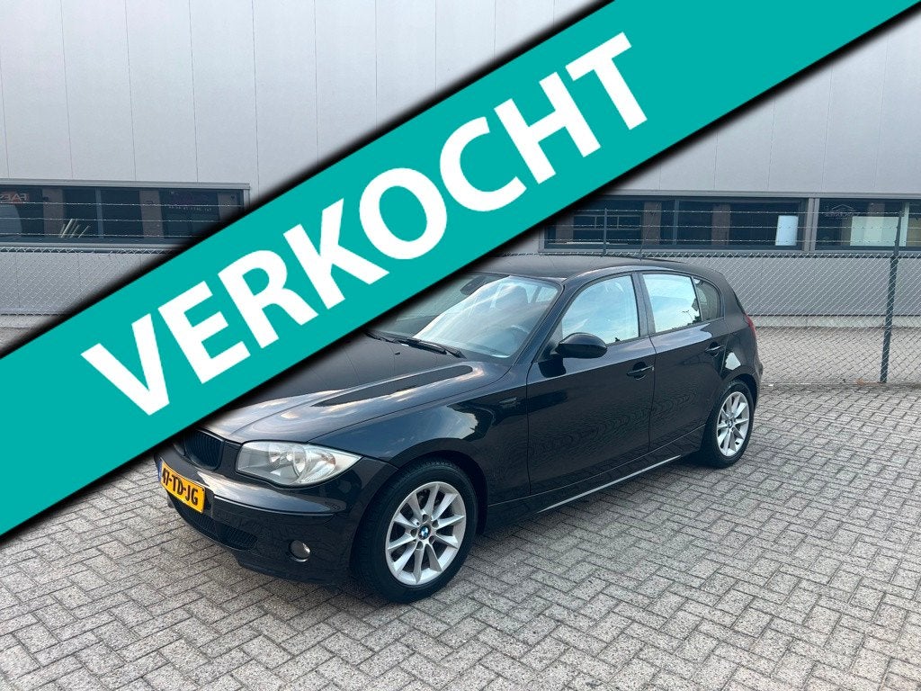 BMW 1-serie 116i High Executive l Distributieketting vervang, Gebruikt, 4 cilinders, 635 kg, 116 pk