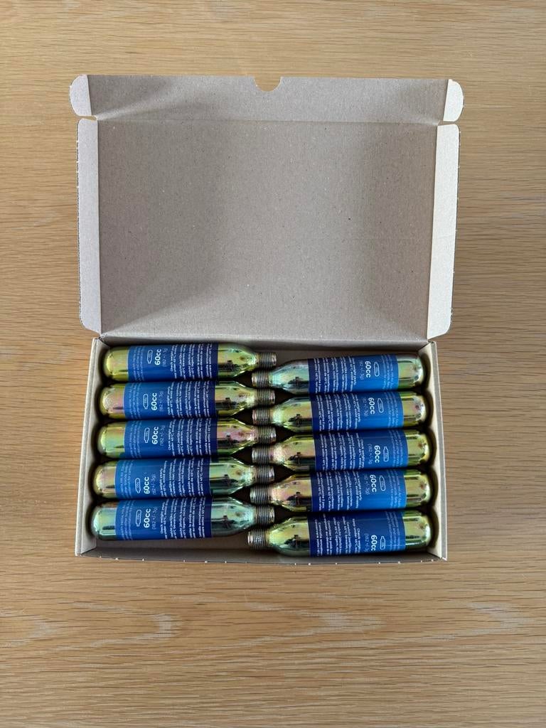 Sets 50cc en 60cc patronen / capsules voor airbag airjackets, Dieren en Toebehoren, Ophalen of Verzenden, Nieuw