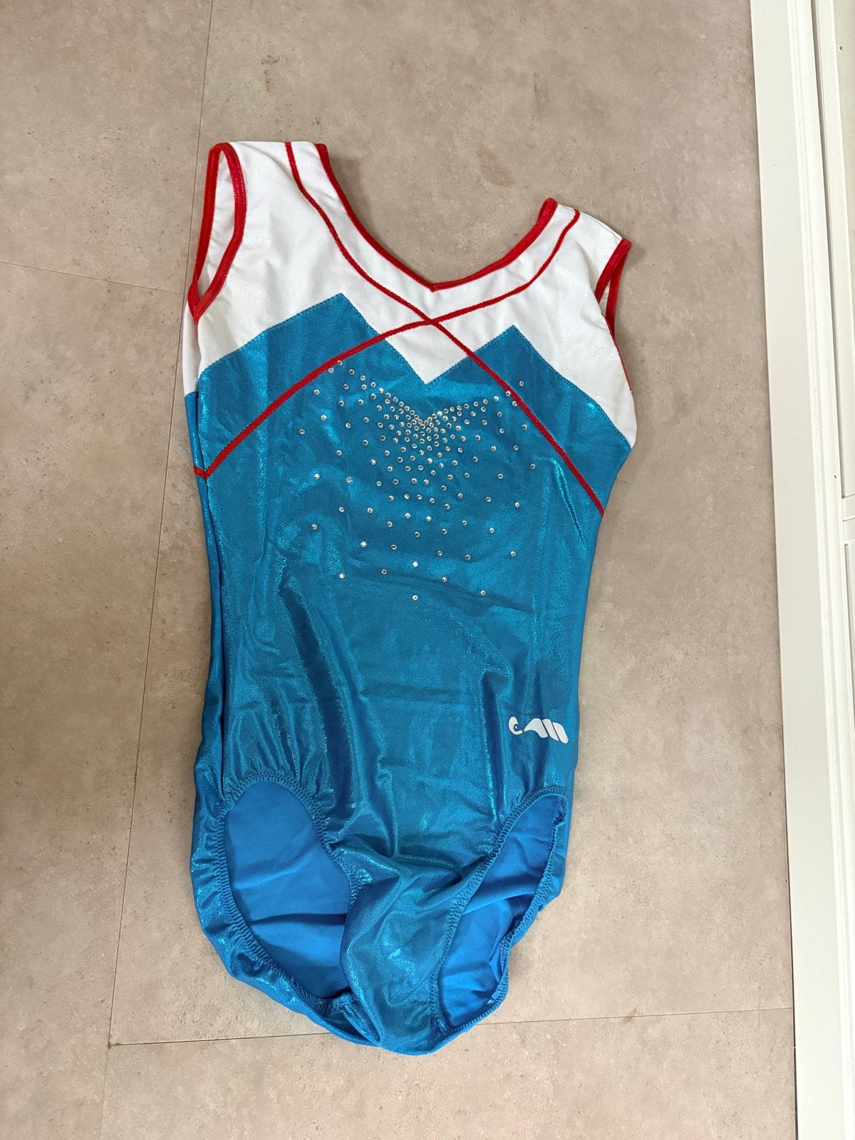 Turnpakje Moreau maat T2, Kleding | Dames, Ophalen of Verzenden, Zo goed als nieuw, Maat 38/40 (M), Blauw