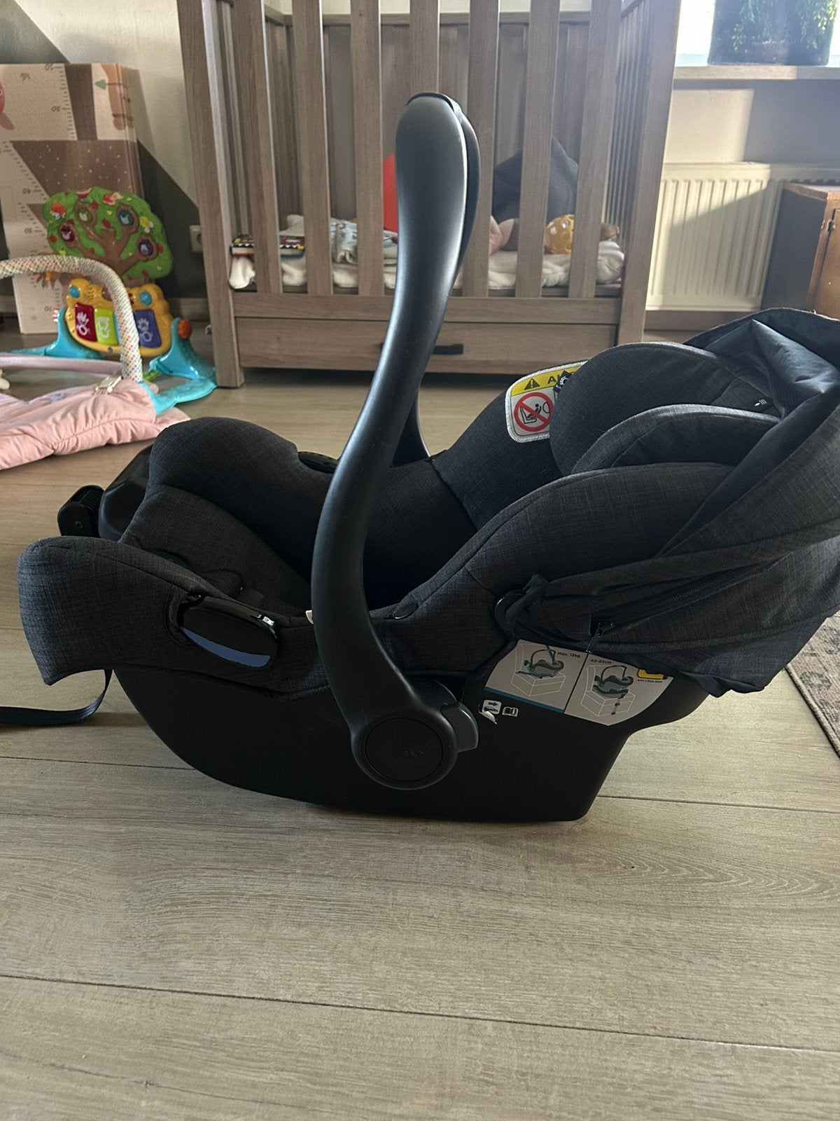 Maxi cosi + base, Ophalen, Zo goed als nieuw, Isofix, 0 t/m 13 kg
