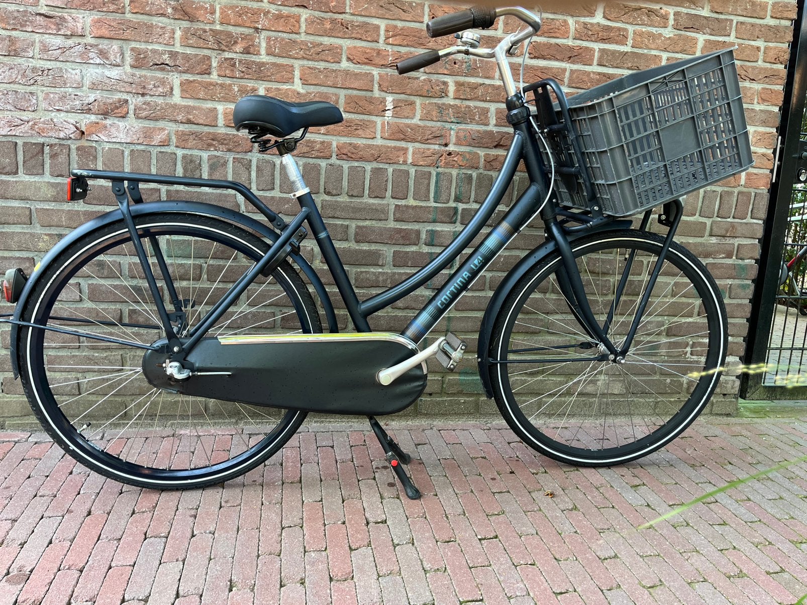 Cortina U4 Transportfiets 28 inch Dames, Ophalen, Terugtraprem, Gebruikt, Versnellingen