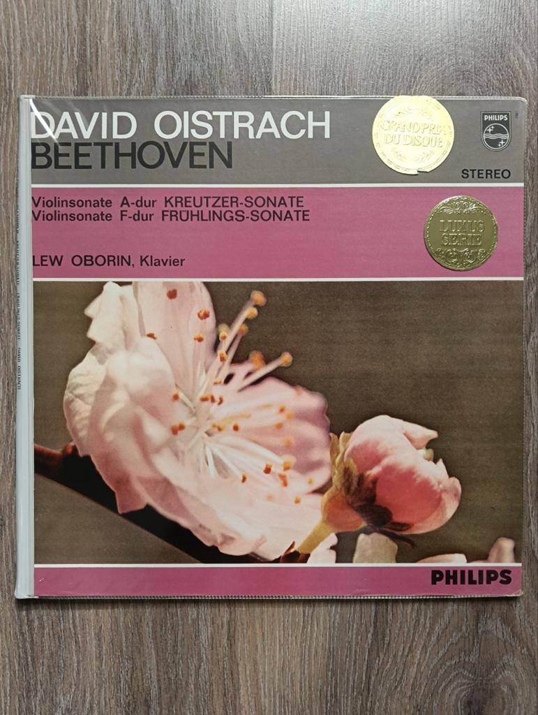 Oistrakh, Oborin - Beethoven Violinsonaten, Ophalen of Verzenden, Romantiek, 12 inch, Kamermuziek