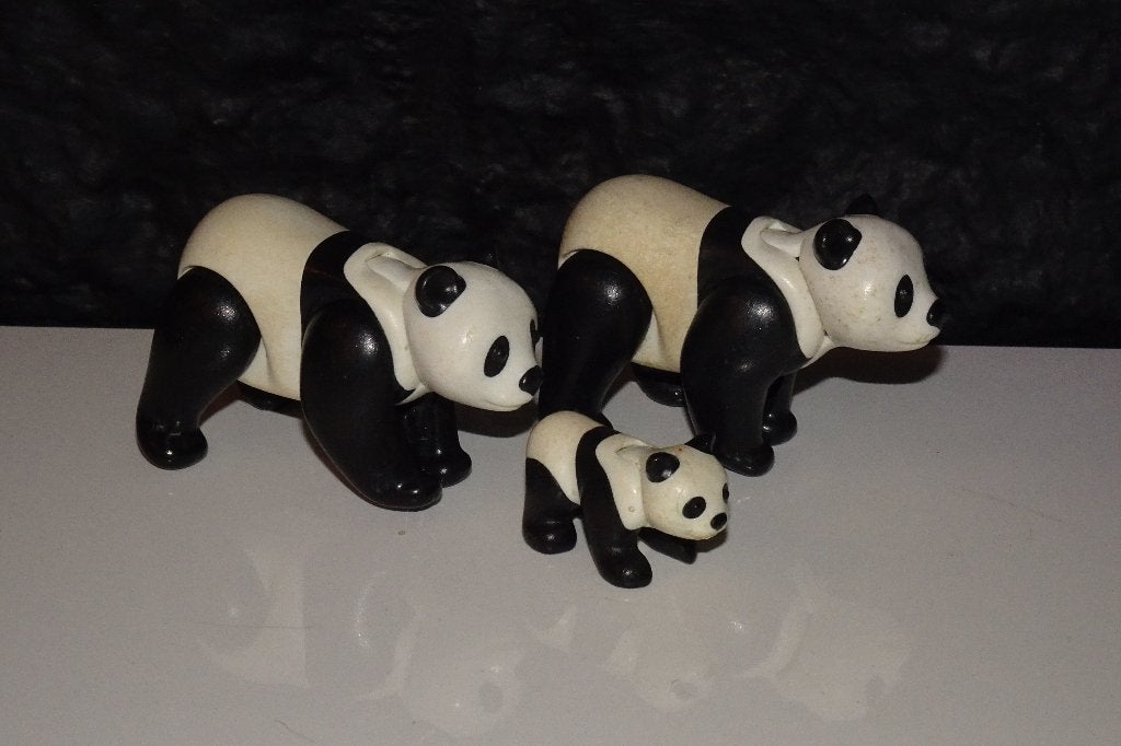 12 - Dieren panda familie 6652 (3 sets), Ophalen of Verzenden