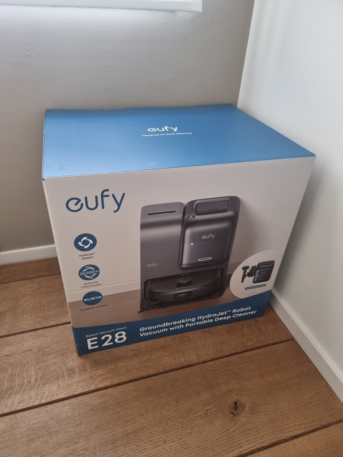 eufy Omni E28 robotstofzuiger, Overige merken, Nieuw, Ophalen of Verzenden, Robotstofzuiger