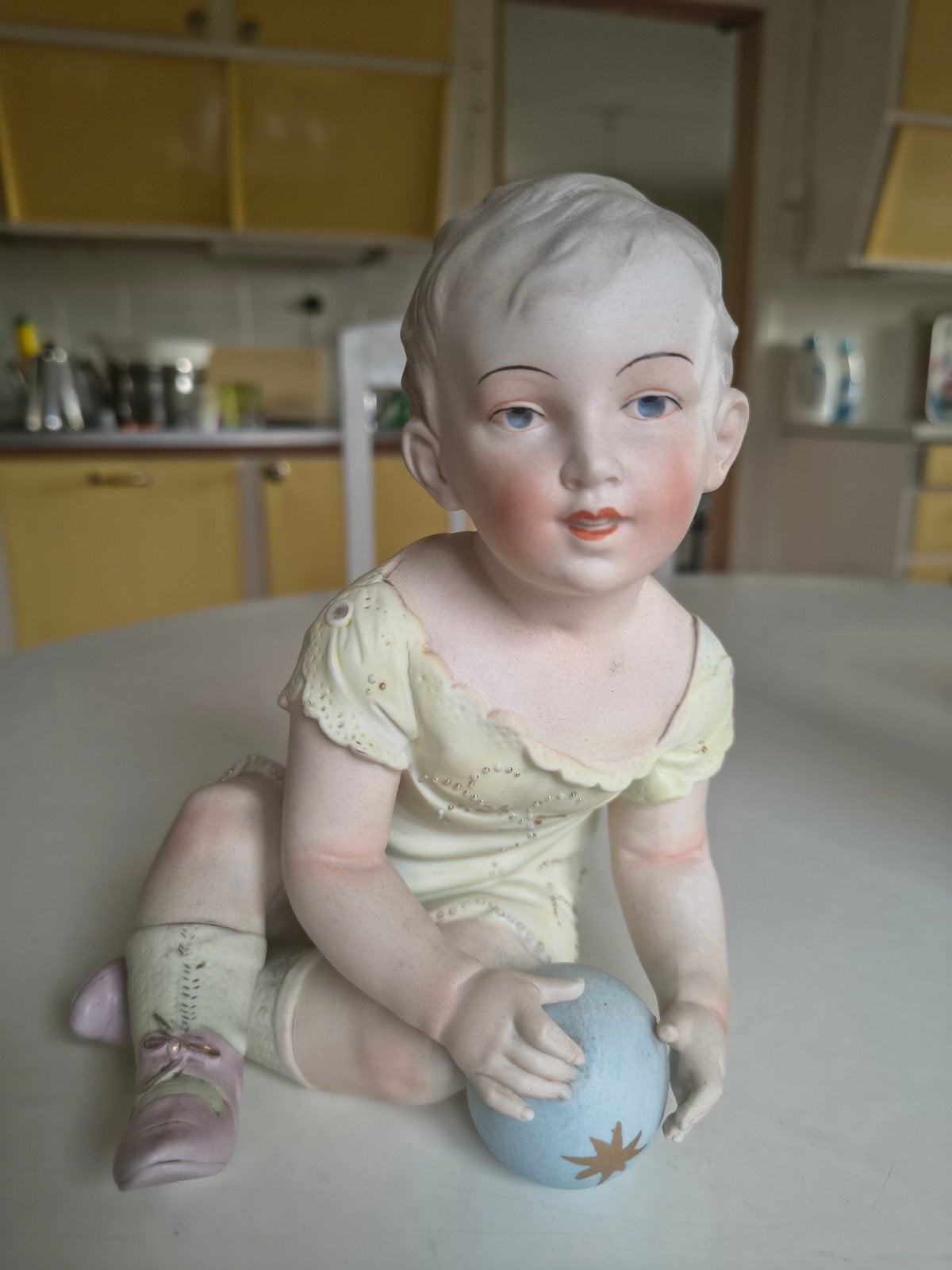 Victoriaanse Royal Rudolfstadt Piano Baby ca. 1880 – zeldzaa, Antiek en Kunst, Ophalen of Verzenden
