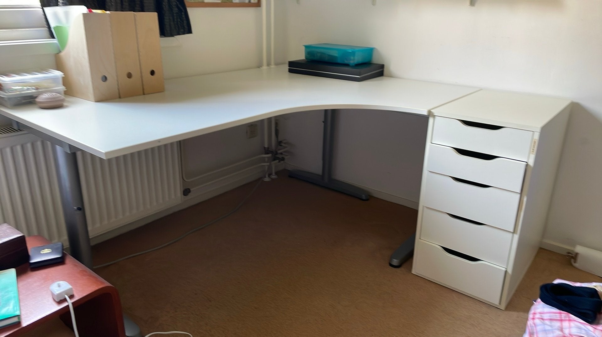 Ikea burotafel, Ophalen, 160 cm, Gebruikt, Scandinavisch