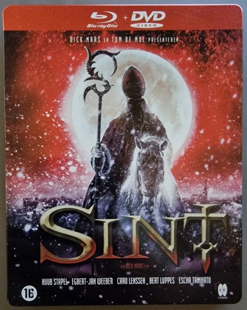 Sint (2010, Dick Maas) steelbook 2 disc - Nederlandse topper, Verzenden, Actie, Zo goed als nieuw, Info@dfw.nl