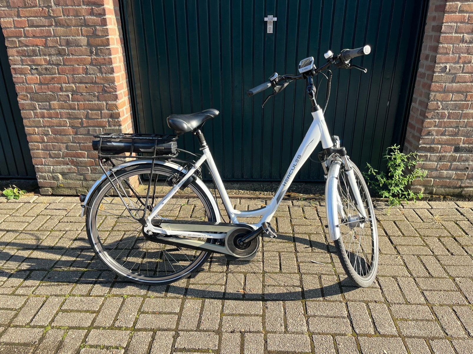Elektrische Hercules roberta, Velgrem, Versnellingen, Zo goed als nieuw, 50 tot 53 cm
