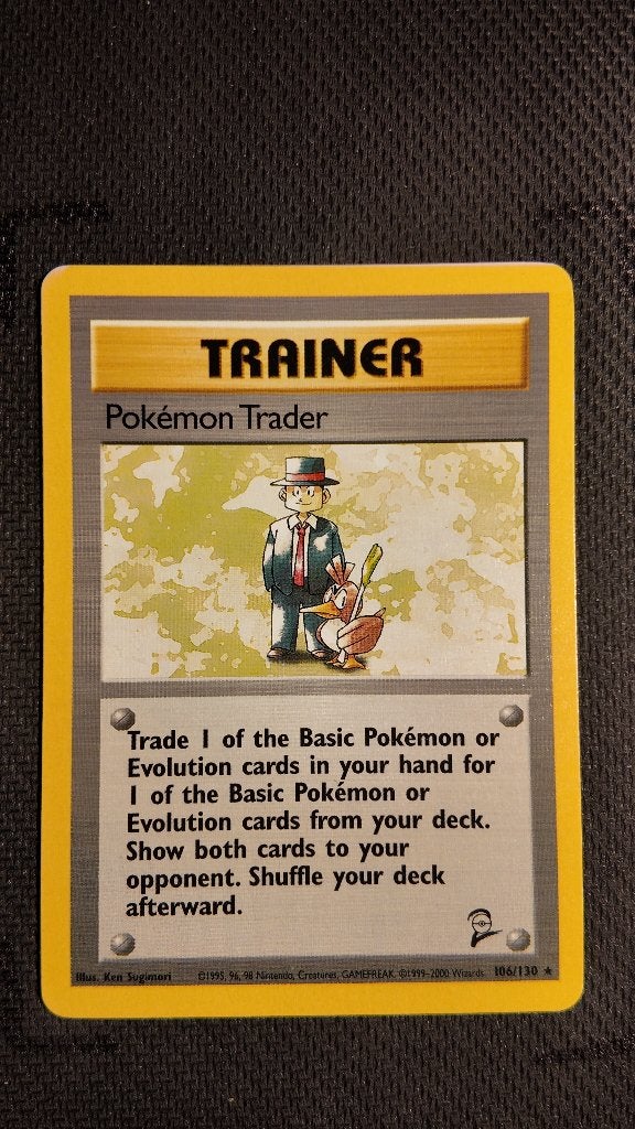 Pokémon Trader 106 Base Set 2 | Pokemon kaart, Ophalen, Zo goed als nieuw, Losse kaart