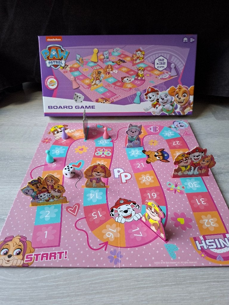 Paw Patrol bordspel, Hobby en Vrije tijd, Een of twee spelers, Ophalen of Verzenden, Zo goed als nieuw, Nickelodeon