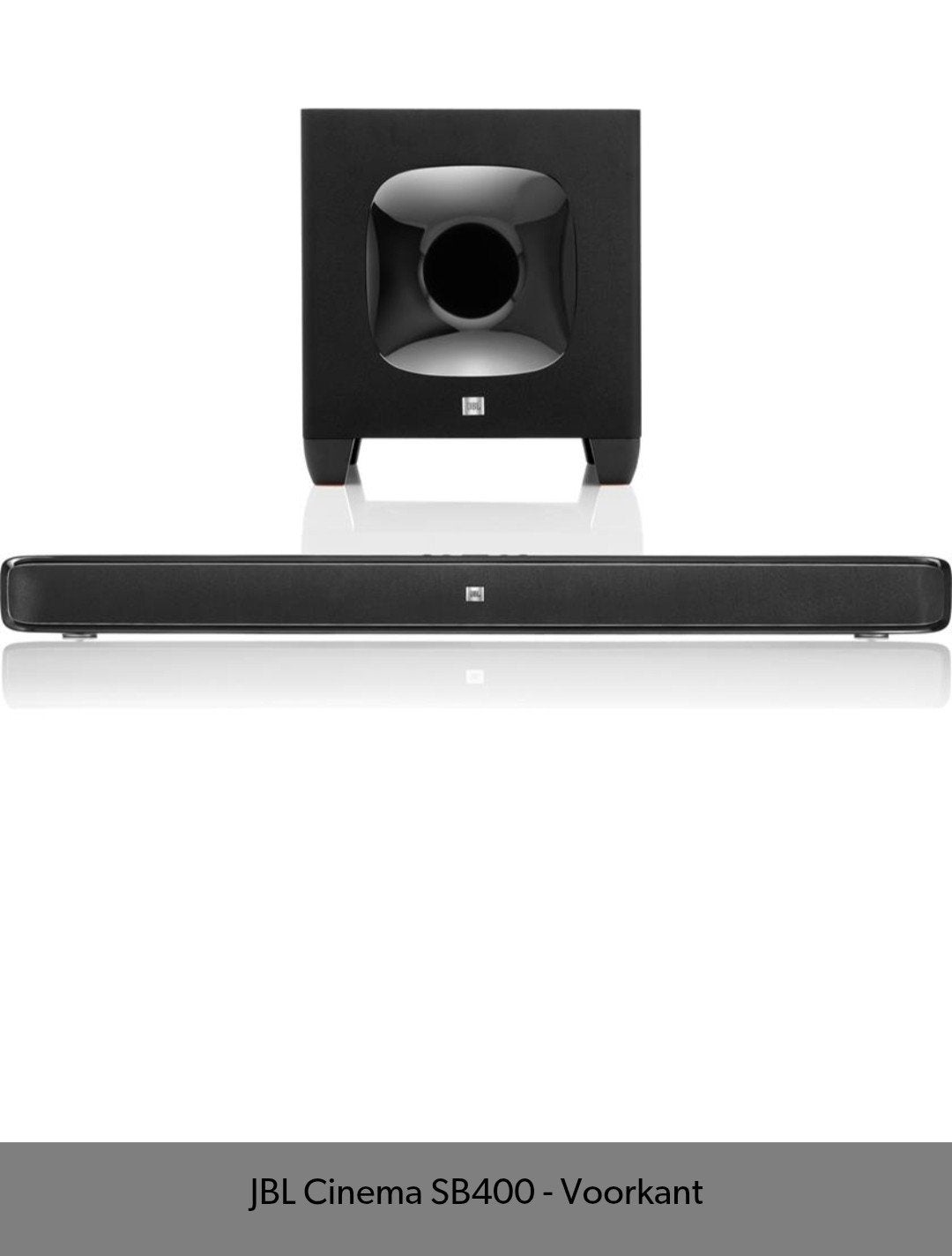 JBL SB400 Soundbar met draadloze subwoofer, Ophalen of Verzenden, Bluetooth, Gebruikt