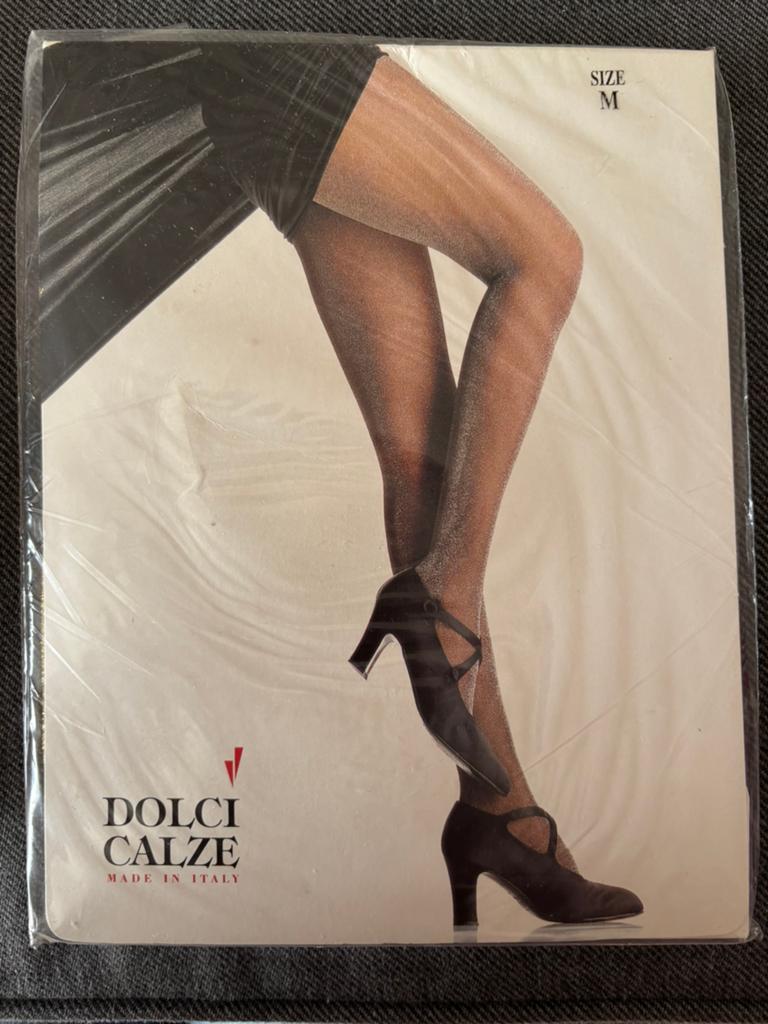 Panty nieuw in verpakking goud glitter Dolci Calze, Kleding | Dames, Leggings, Maillots en Panty's, Ophalen of Verzenden, Zo goed als nieuw