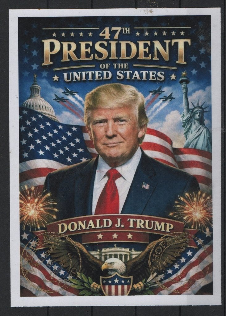 V71) BLOCK President America privé-editie  USA, Verzenden, Gestempeld, Noord-Amerika