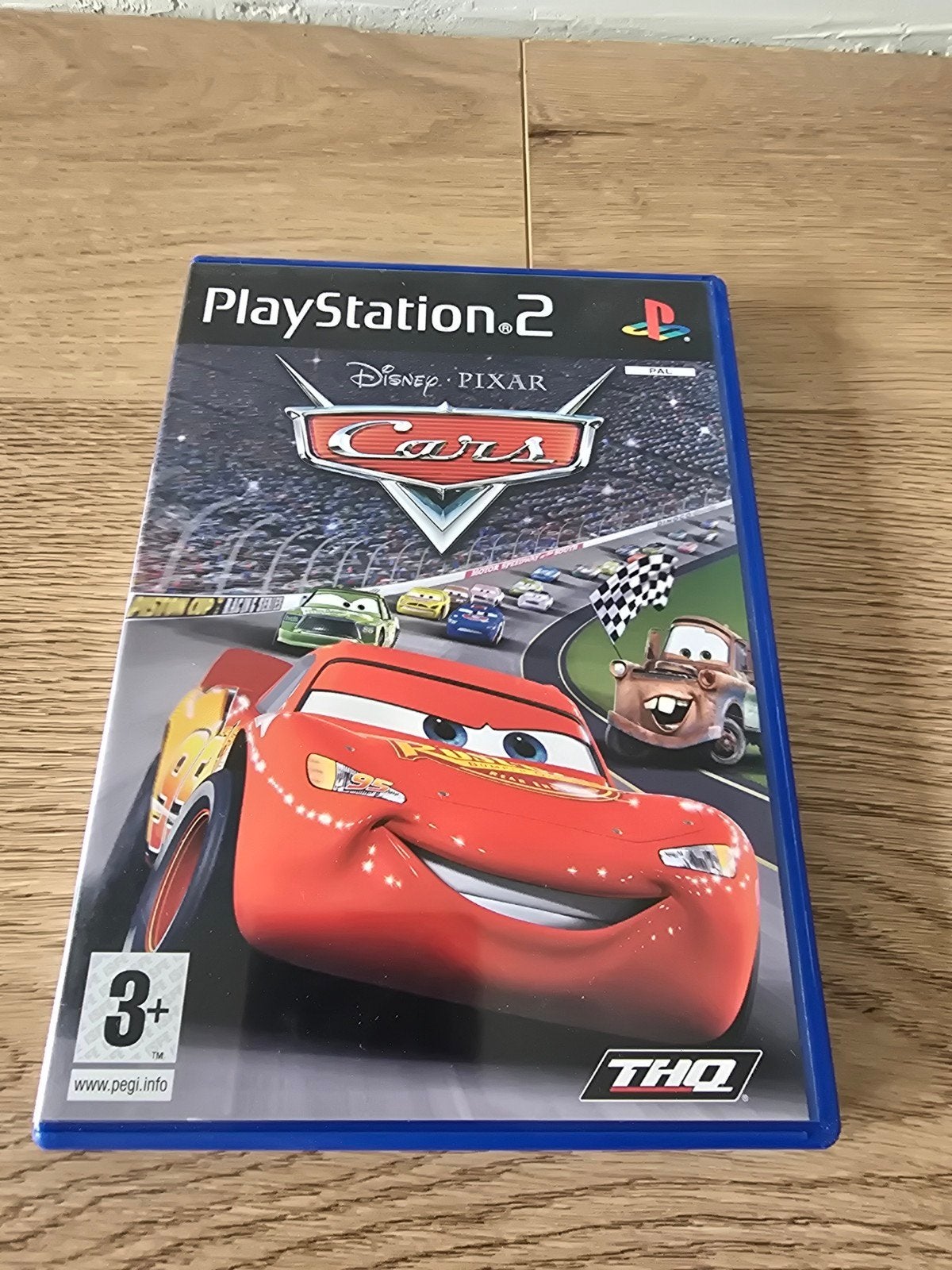 Cars - Disney Pixar - PlayStation 2 (PS2), Gebruikt, 1 speler, Racen en Vliegen, Ophalen of Verzenden