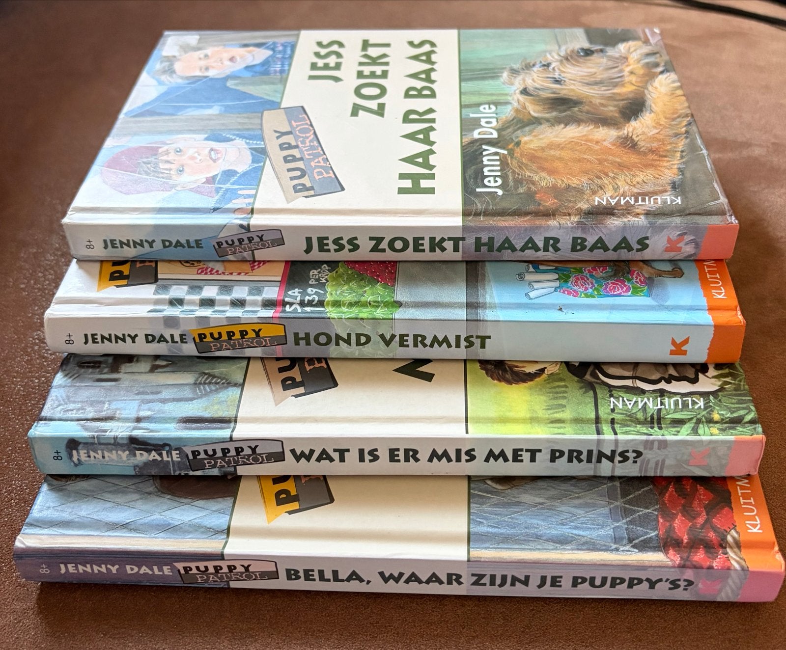 4 boeken Puppy Patrol - Jenny Dale, Ophalen of Verzenden, Gelezen, Fictie