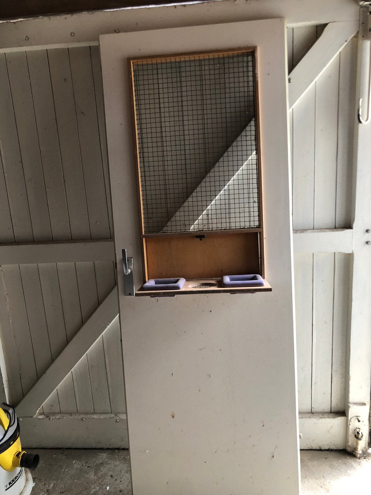 Volière deuren, Dieren en Toebehoren, Vogels | Hokken en Kooien, Ophalen, Zo goed als nieuw, Aluminium, Volière