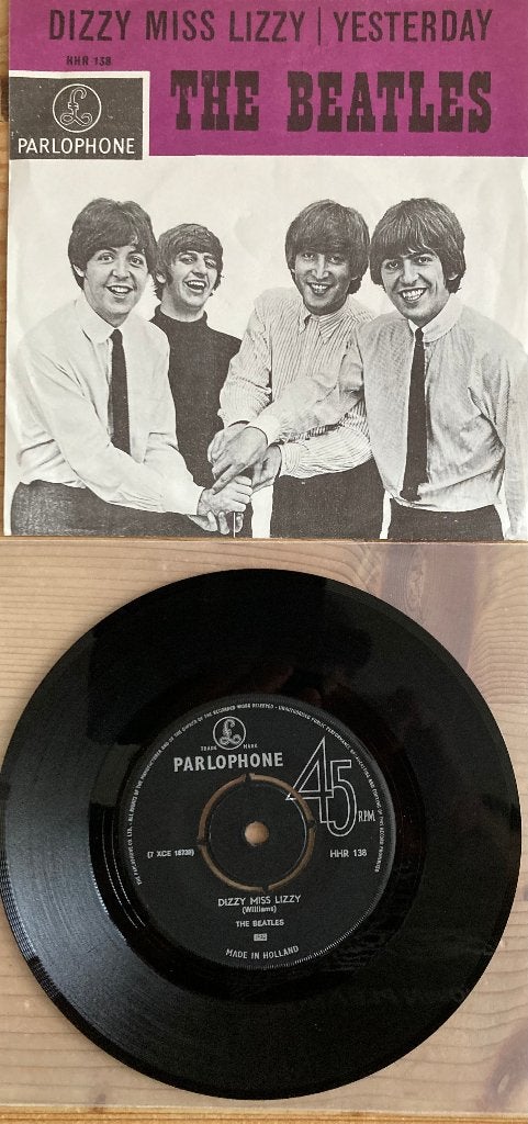 The Beatles - Dizzy Miss Lizzy/Yesterday - 7 Inch., Gebruikt, 7 inch, Pop, Overige typen