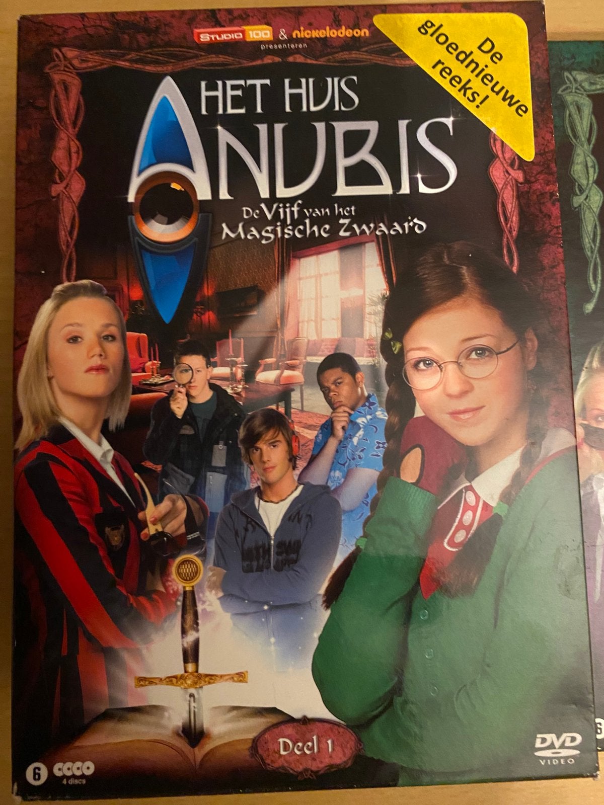 Het Huis Anubis (De Vijf Van Het Magische Zwaard), Seizoen 1, Zo goed als nieuw, Vanaf 6 jaar, Actie en Avontuur