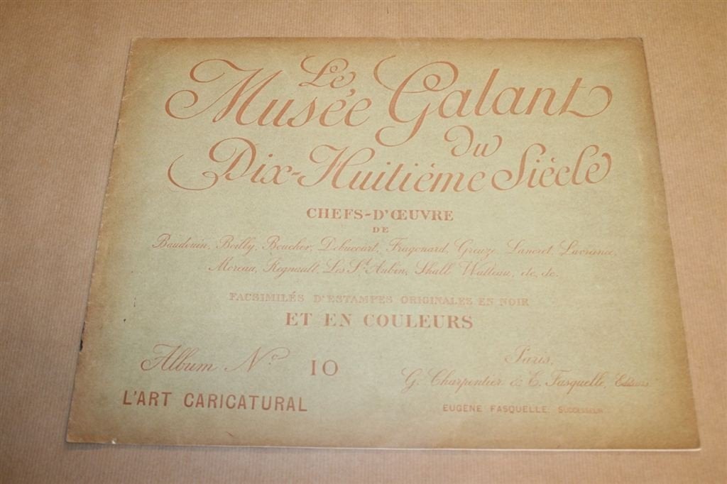 Le Musee Galant du Dix-Huitieme Siecles - Album 10 erotiek, Ophalen of Verzenden, Gelezen