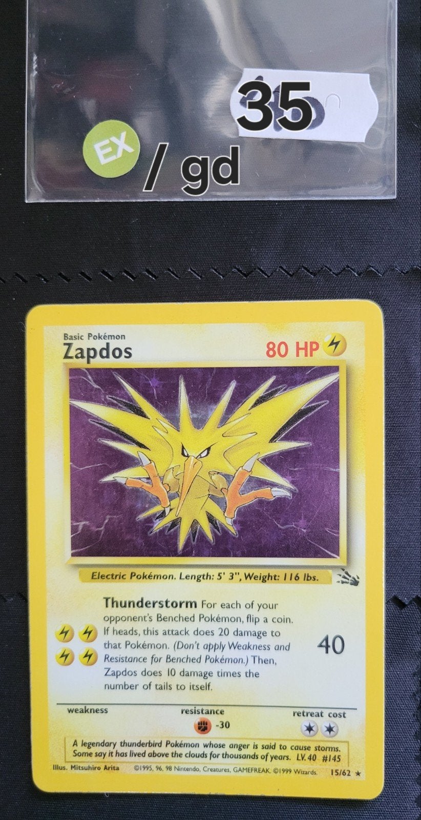 Oude Pokémon kaarten - Diverse zeldzame exemplaren, Ophalen of Verzenden, Gebruikt, Meerdere kaarten