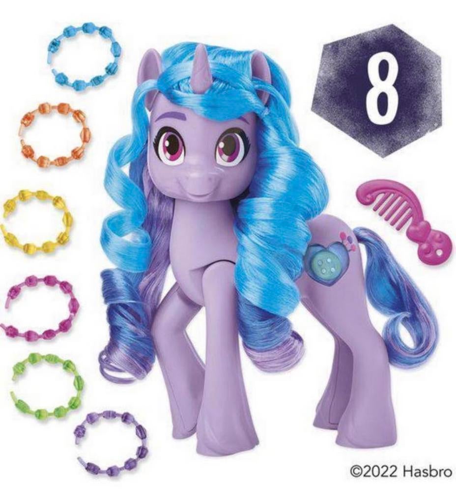 My Little Pony See You Sparkle Izzy Moonbow Speelpaard NIEUW, Nieuw, Ophalen of Verzenden, H, H