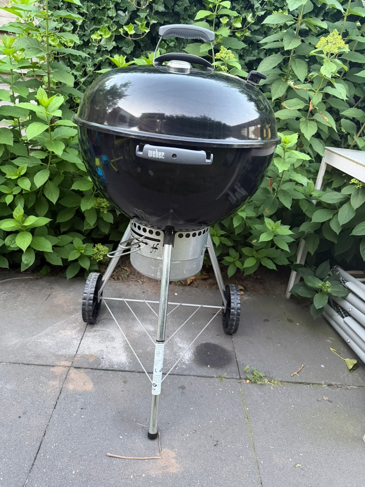 Weber Mastertouch 57cm barbeque, Ophalen, Gebruikt, Met accessoires