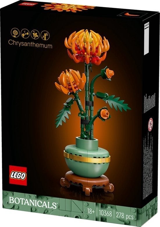 Lego Icons 10368 Chrysant NIEUW in Doos, Lego, Nieuw, Ophalen of Verzenden, Icons