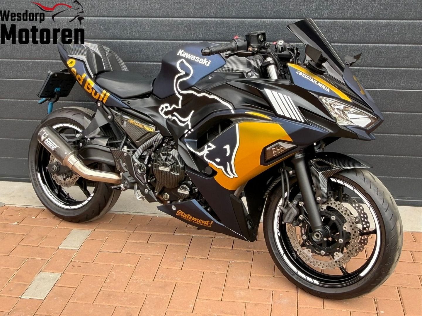 KAWASAKI NINJA 650 ABS Zeer Uniek 35KW A2 incl. Historie, Motoren, 4 cilinders, 649 cc, Bedrijf, Onbekend