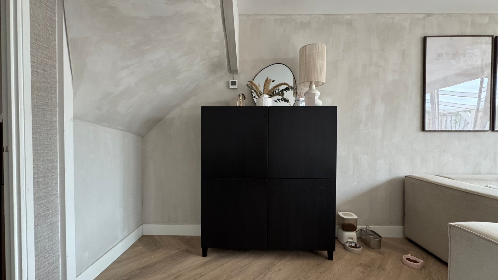 Ikea besta zwart, Huis en Inrichting, Ophalen of Verzenden, Zo goed als nieuw, Minder dan 150 cm, Minder dan 100 cm