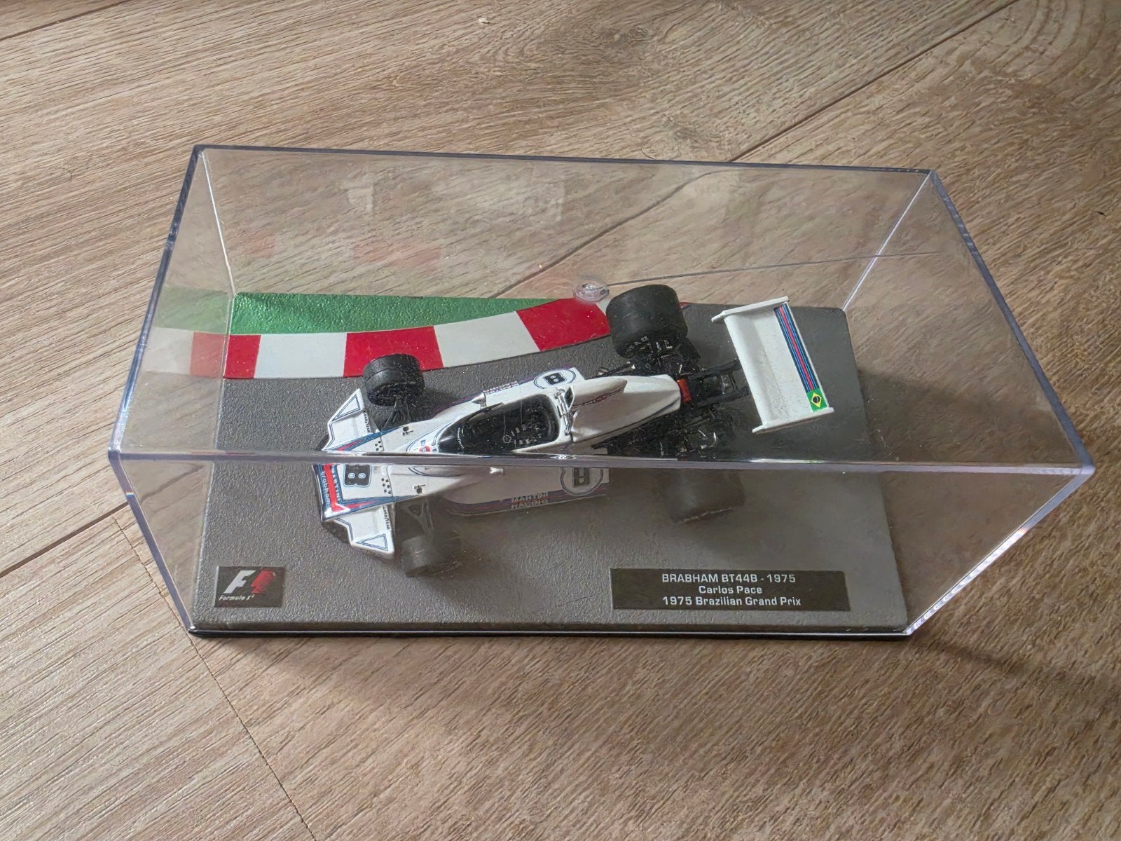 Brabham BT44B 1975 Carlos Pace F1 modelauto, Ophalen of Verzenden