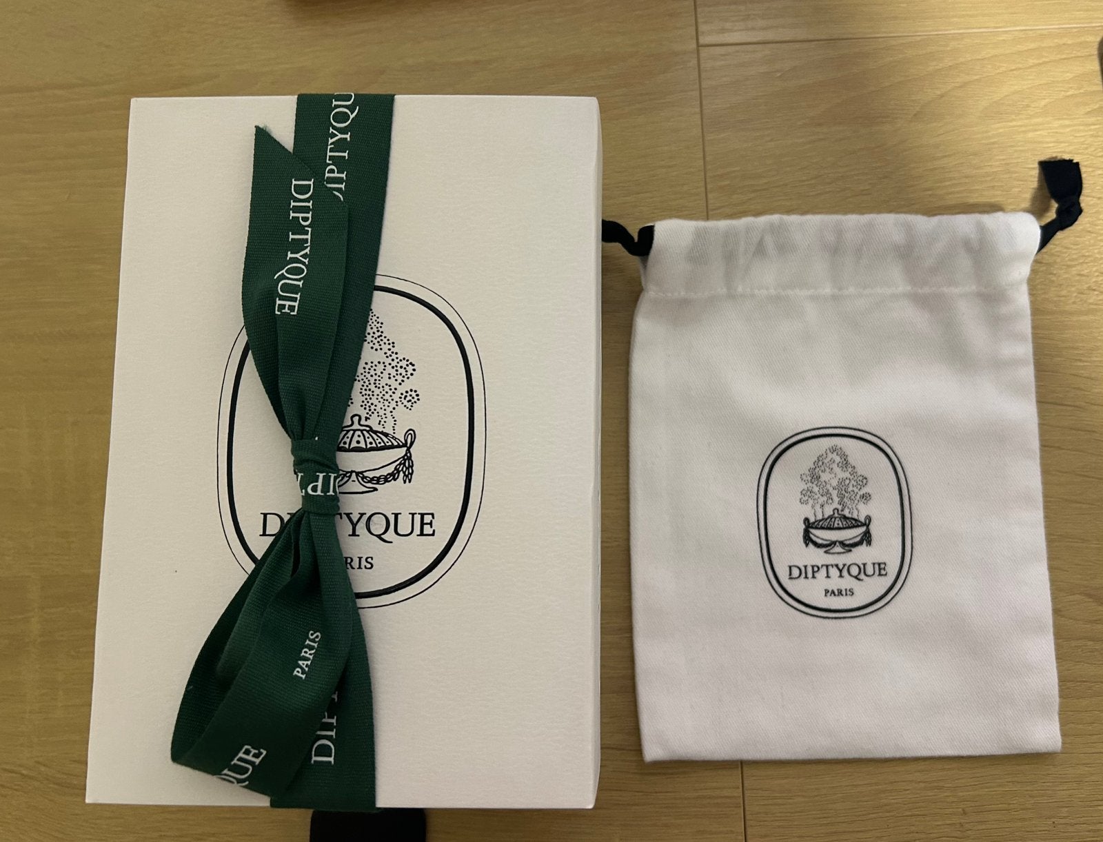 Diptyque Cadeaudoos + Stoffen Zakje - Nieuw, Ophalen of Verzenden, Nieuw, Miniatuur