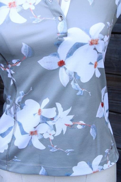 Top grijs/ wit Luhta mt XS Vaste prijs, Kleding | Dames, Luhta, Ophalen of Verzenden, Zo goed als nieuw, Zonder mouw