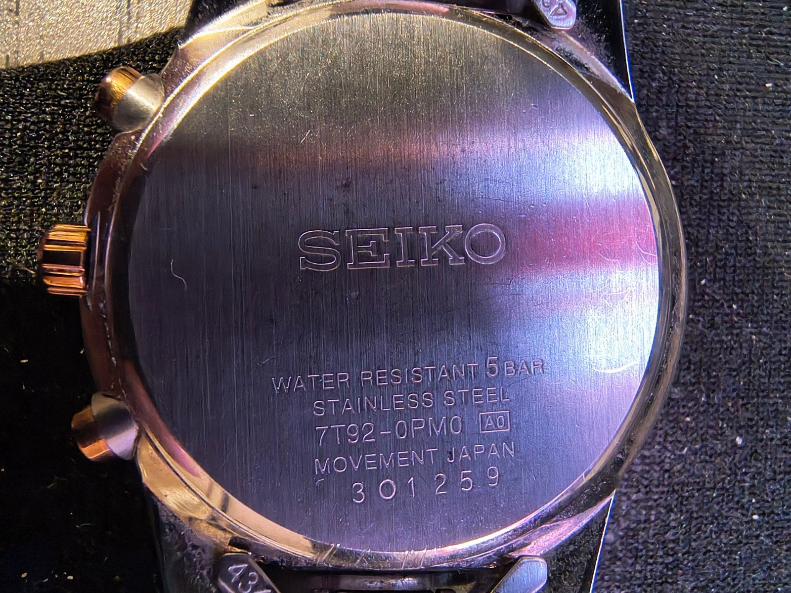 Seiko Chronograaf Herenhorloge - Roestvrij Staal, Sieraden, Tassen en Uiterlijk, Horloges | Heren, Staal, Polshorloge, Ophalen of Verzenden
